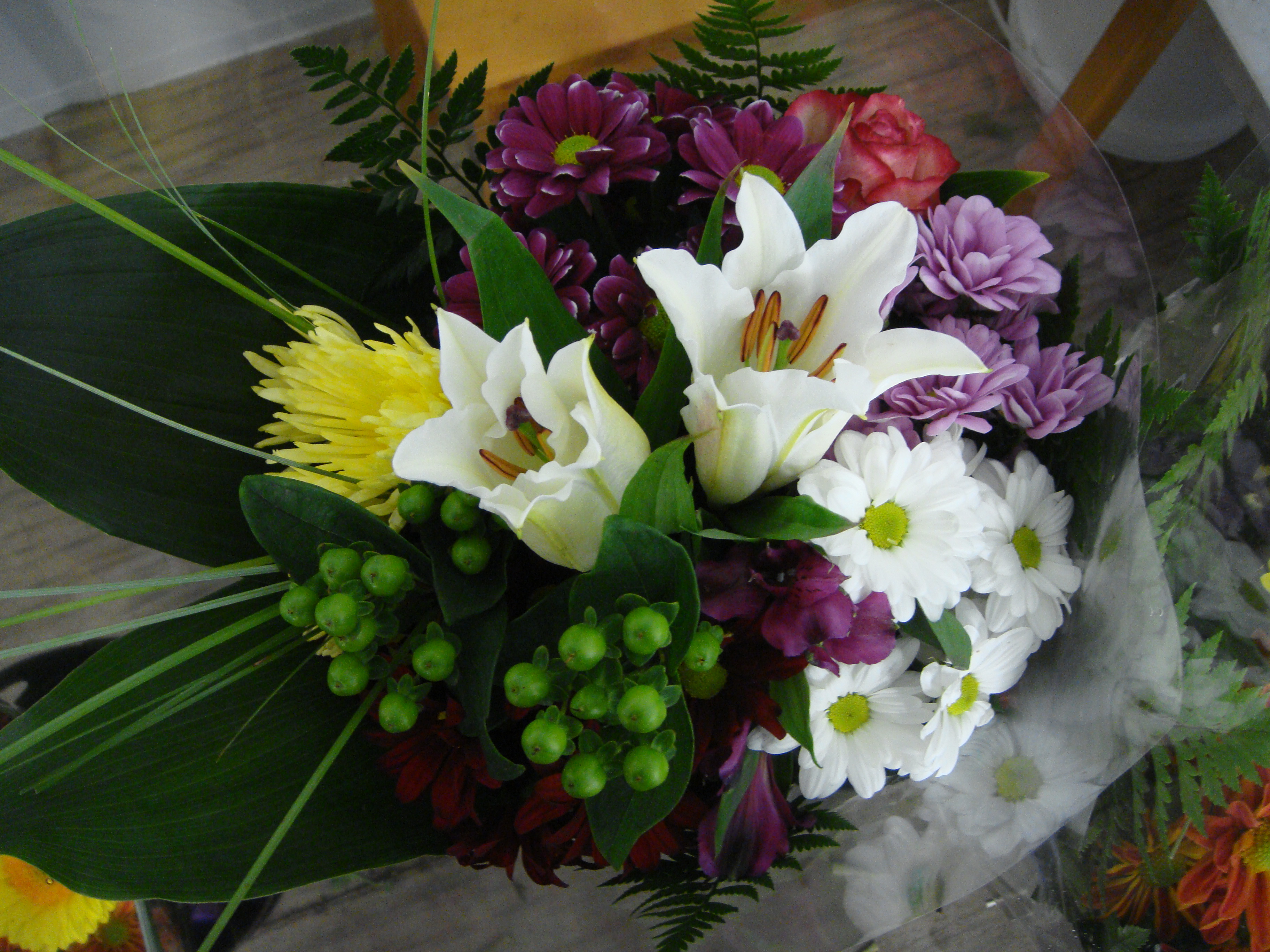 Bouquet de fleurs coupées